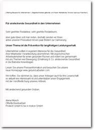 Akquiseanschreiben | Mailings