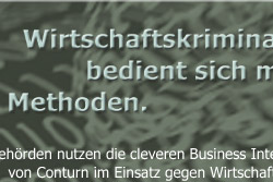 Fachanzeige zu BI-Lösungen für Wirtschaftskriminalität