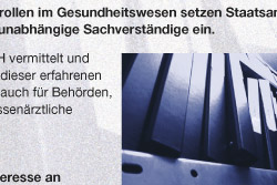 Fachanzeige im Kleinformat