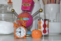 Pink und - ja - orange! sind ein tolles Farbteam